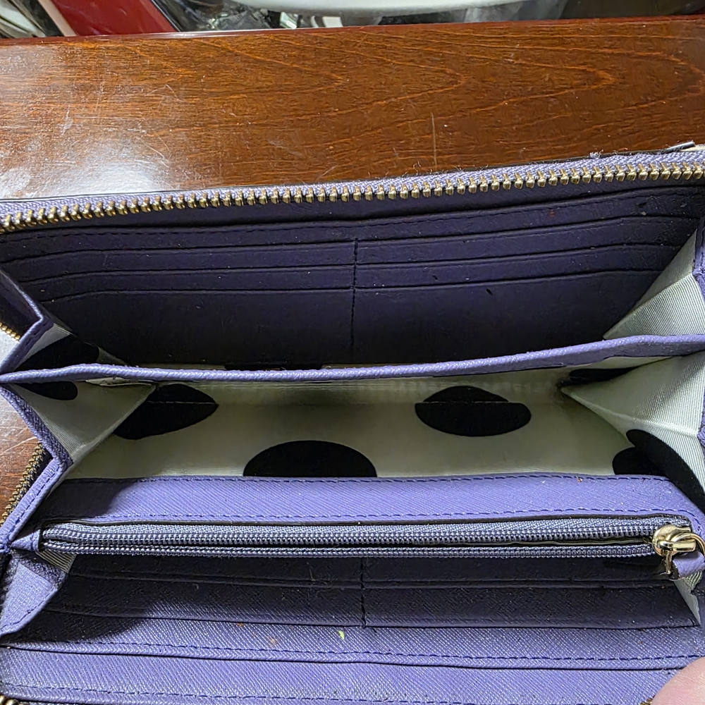 Kate Spade Purple Women's Wallet - Picture 4 of 5